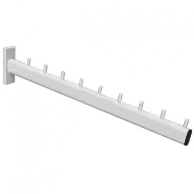 MW-F940 Кронштейн в профиль. Наклонный, 9 штырьков. Цвет: Белый матовый